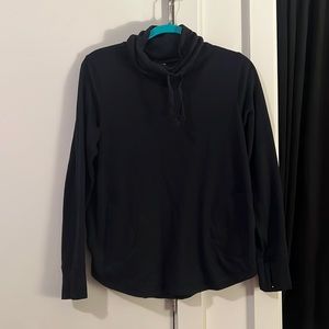 Old Navy Active Go Dry Navy Sweater, Pockets, Cowl Neck